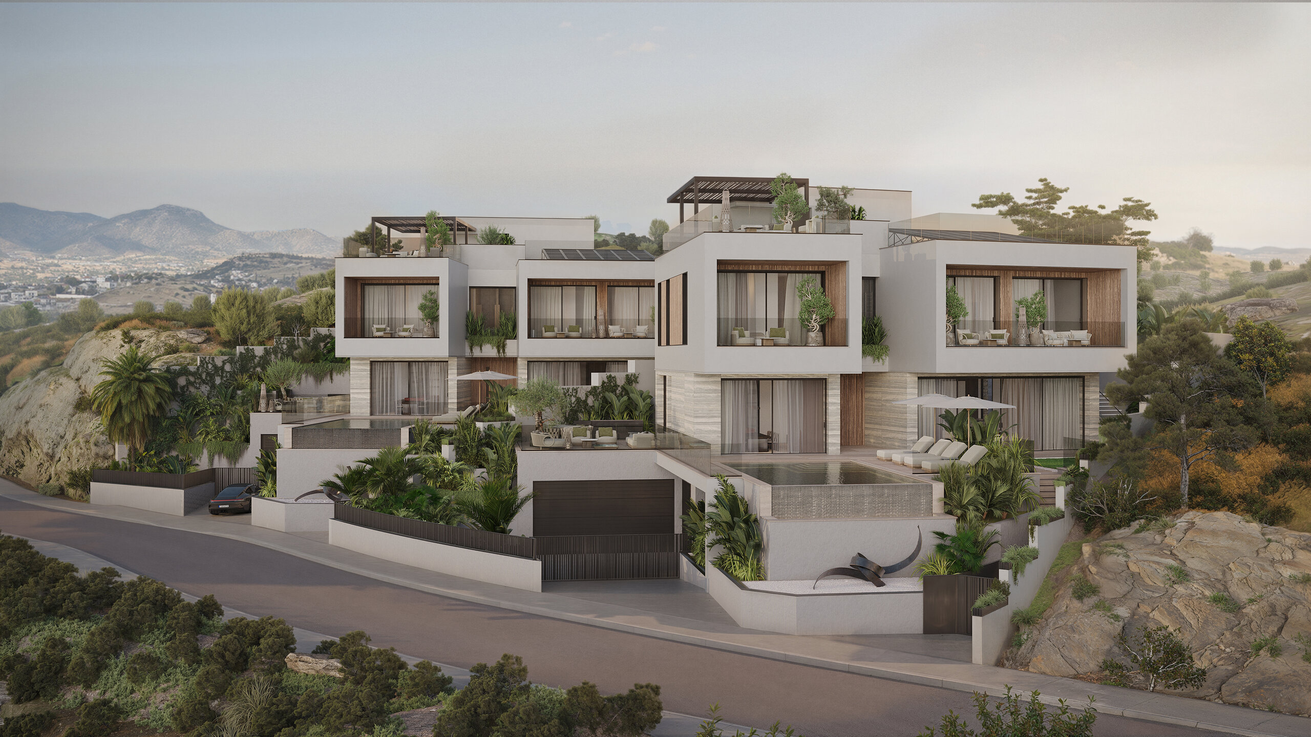 Villa exterior daylight 3