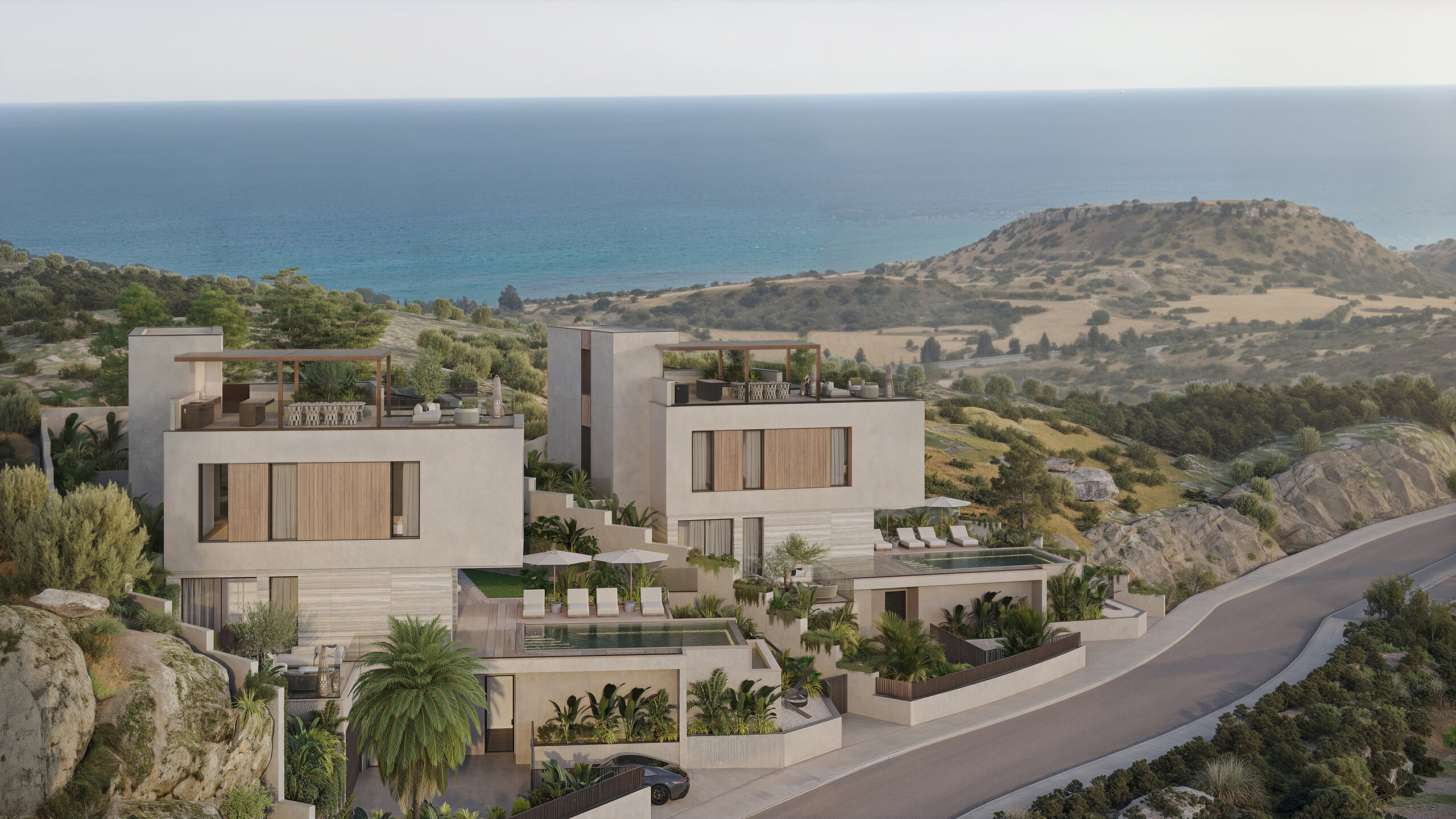 Villa exterior daylight 4
