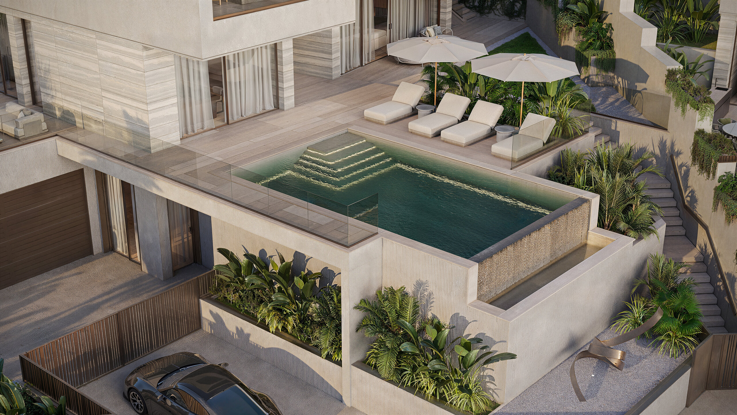 Villa exterior daylight 7