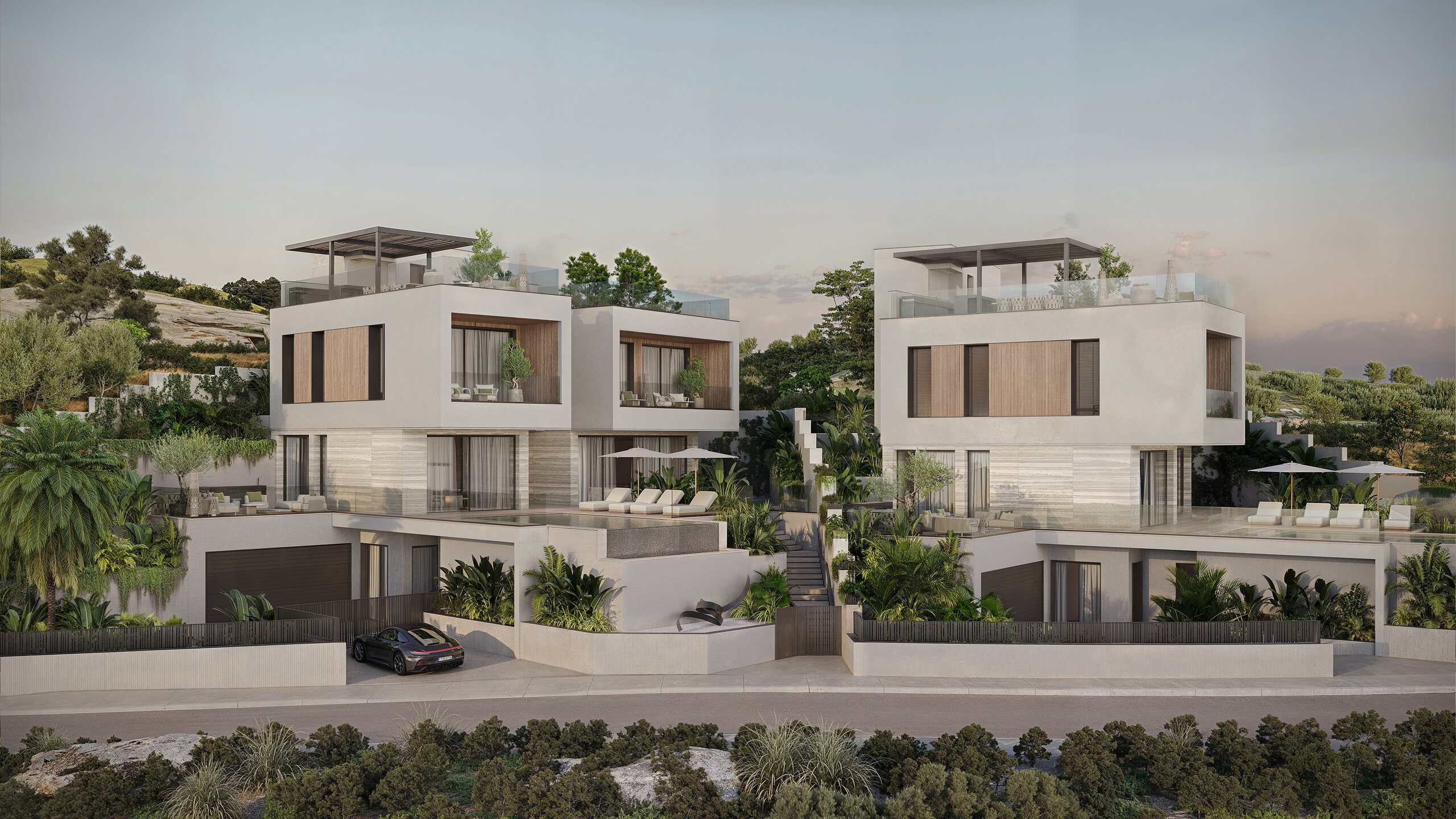 Villa exterior daylight 2