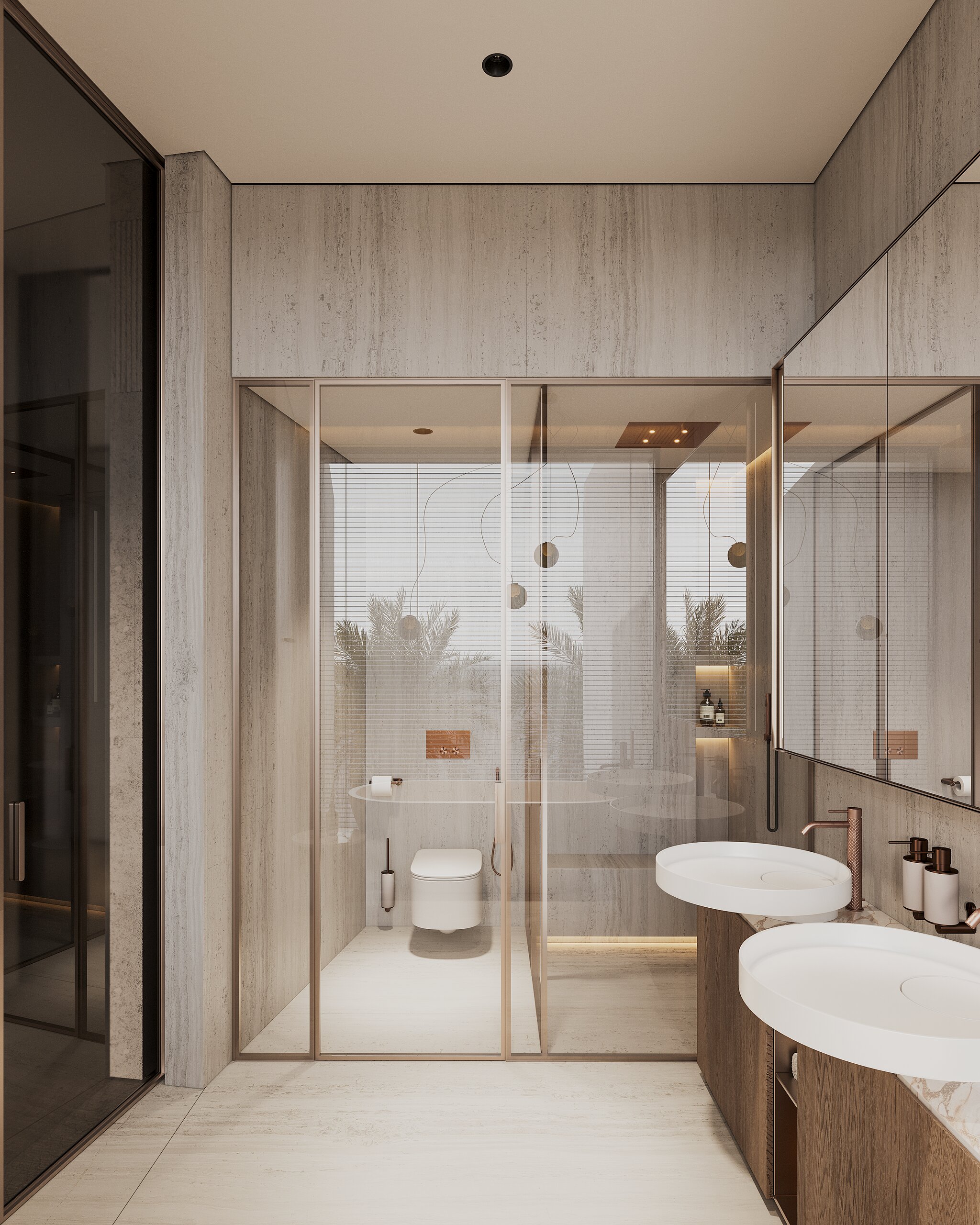 Master bathroom 1